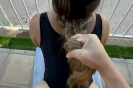 Salomelons/Salmunozz Fucked doggy outdoor sextape Onlyfans leak